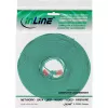 InLine plochý ultra tenký patch kábel U/UTP Cat.6 gigabitový zelený 5m