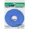 InLine plochý ultra tenký patch kábel U/UTP Cat.6 gigabitový modrý 15 m