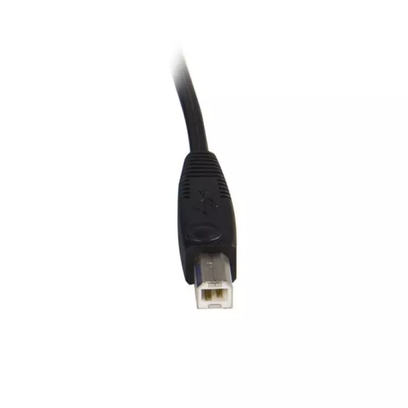 StarTech.com 6 ft 2-in-1 USB KVM kábel, 1,8 m, VGA, čierna, USB, USB A + VGA, USB B + VGA