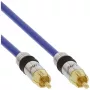 InLine Premium RCA video & digitálny audio kábel RCA konektor samec / samec pozlátený 25m