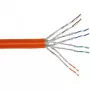 InLine duplexný inštalačný kábel S/FTP PiMF Cat.7a AWG23 1200MHz, LSOH, 50m