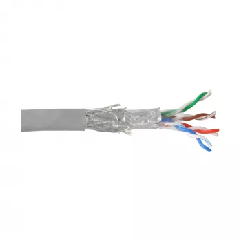 InLine masívny inštalačný kábel SF/UTP Cat.5e AWG24 CCA PVC 500m