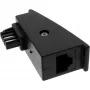 Adaptér InLine TAE‑F konektor samec na RJ45 konektor samica 8P2C pre Fritzbox, čierny