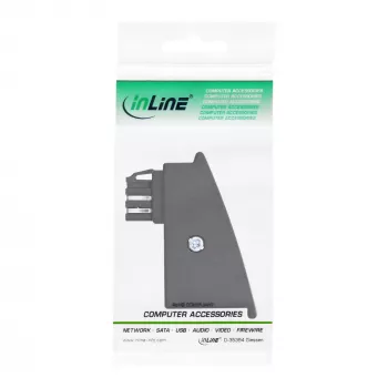 Adaptér InLine TAE‑F konektor samec na RJ45 konektor samica 8P2C pre Fritzbox, čierny