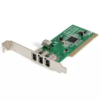 StarTech.com 4-port PCI 1394a FireWire adaptérová karta – 3 externé, 1 interný