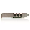StarTech.com 4-port PCI 1394a FireWire adaptérová karta – 3 externé, 1 interný