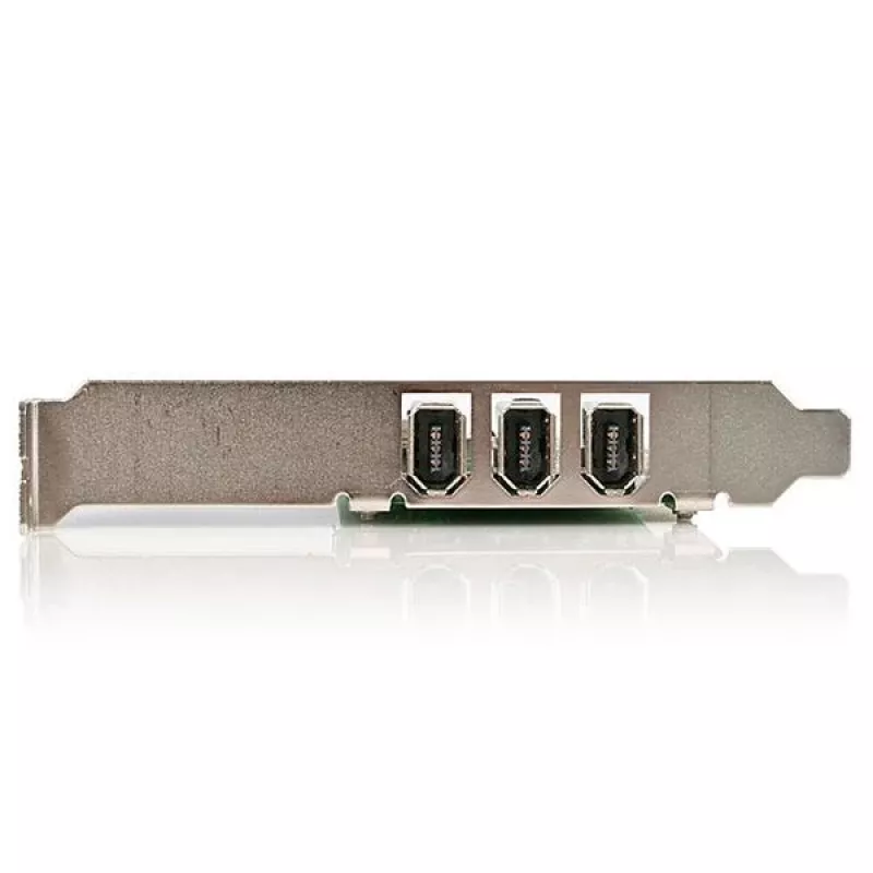 StarTech.com 4-port PCI 1394a FireWire adaptérová karta – 3 externé, 1 interný