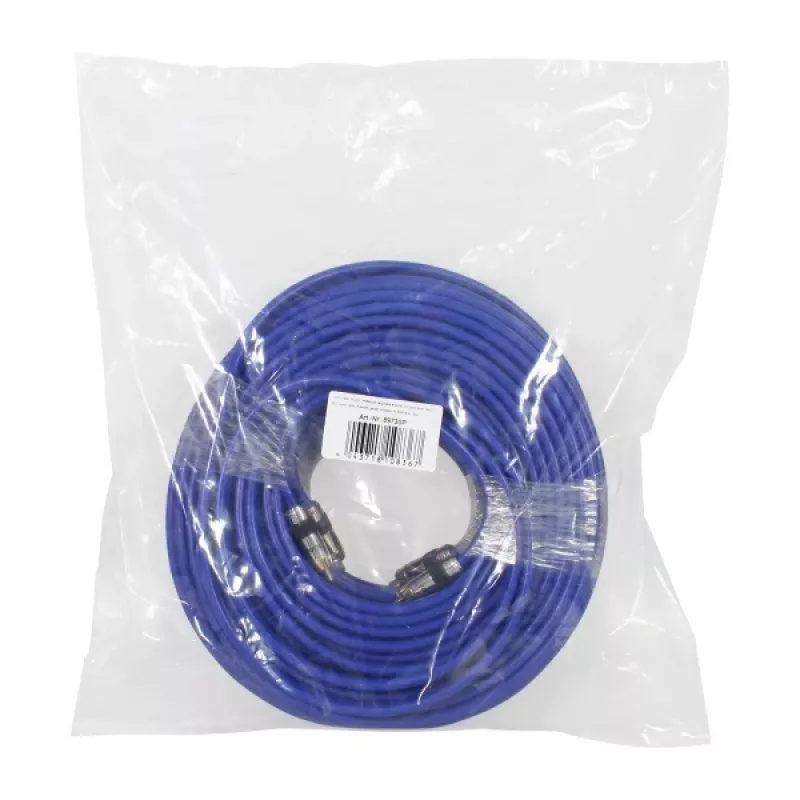 InLine Premium RCA audio kábel 2x RCA konektor samec/konektor samec pozlátený 15 m