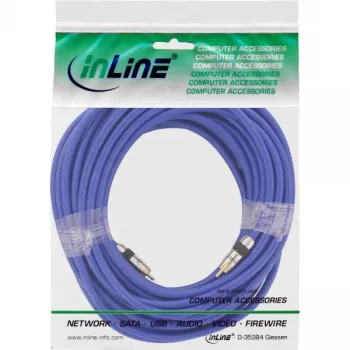 InLine Premium RCA video a digitálny audio kábel RCA konektor samec/konektor samec pozlátený 15 m