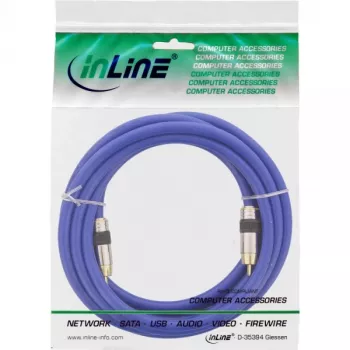 InLine Premium RCA video a digitálny audio kábel RCA konektor samec/konektor samec pozlátený 3 m