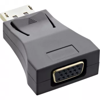 InLine DisplayPort konvertor, DisplayPort konektor samec / VGA konektor samica, FullHD/60Hz