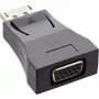 InLine DisplayPort konvertor, DisplayPort konektor samec / VGA konektor samica, FullHD/60Hz