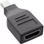 InLine DisplayPort konvertor, mini DisplayPort konektor samec / HDMI konektor samica, FullHD/60Hz