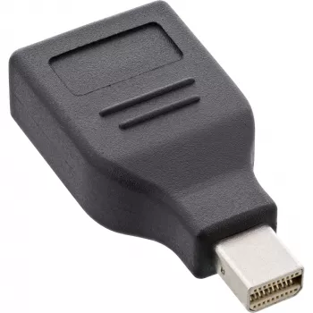 InLine DisplayPort adaptér, Mini DisplayPort konektor samec / DisplayPort konektor samica, 4K/60Hz