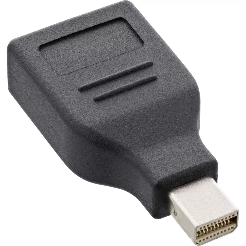 InLine DisplayPort adaptér, Mini DisplayPort konektor samec / DisplayPort konektor samica, 4K/60Hz