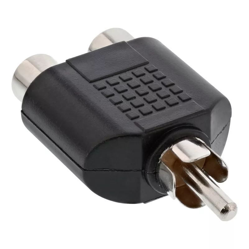 InLine audio adaptér Cinch konektor samec / 2x Cinch konektor samica 99310