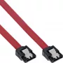 InLine SATA kábel pre 150 / 300 / 600 S-ATA pripojenia s poistkami, 0,3 m