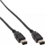 FireWire 400 kábel InLine 34010 10 m konektor samec/konektor samec čierny