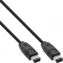 InLine FireWire 400 1394 kábel 6-pinový konektor samec/konektor samec 1,8 m