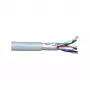InLine patch kábel F/UTP Cat.5e AWG26 CCA PVC sivý 100m