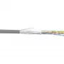 InLine patch kábel SF/UTP Cat.5e AWG26 CCA PVC sivý 100m