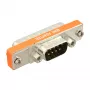 InLine AT adaptér 9-pol Sub-D konektor samec / 25-pol Sub-D konektor samec krátky