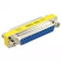 InLine mini adaptér 25-pinový Sub-D konektor samica na samicu