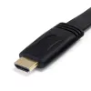 StarTech.com 5 m plochý vysokorýchlostný HDMI® kábel s Ethernetom – Ultra HD 4k x 2k HDMI kábel – HDMI na HDMI M/M