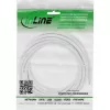 InLine DC predlžovací kábel, DC konektor samec/samica 3,5x1,35 mm, AWG 18, biely 5 m