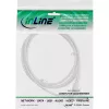 InLine DC predlžovací kábel, DC konektor samec/samica 4,0x1,7 mm, AWG 18, biely 0,5 m