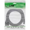 InLine DC predlžovací kábel, DC konektor samec/samica 5,5x2,5 mm, AWG 18, čierny 5 m