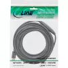 InLine USB displejový kábel, USB-C konektor samec na HDMI konektor samec, 5 m, 5 m, USB Type-C, HDMI, konektor samec, konektor samec, rovný