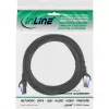 InLine patch kábel, Cat.6A, S/FTP, PE plášť, čierny, 3 m