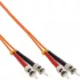 InLine optický duplexný kábel ST/ST 50/125µm OM2 3m