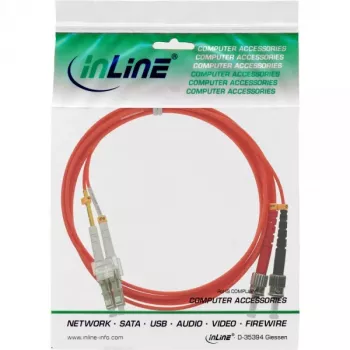 InLine optický duplexný kábel LC/ST 50/125µm OM2 2m