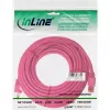 InLine patch kábel S/FTP PiMF Cat.6 250MHz PVC meď ružový 20m