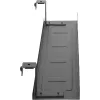 Káblová vanička/polica pre montáž pod stôl InLine 131×590×74 mm, čierny
