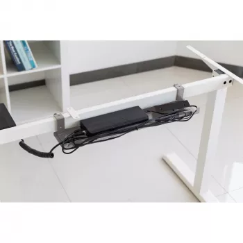 Káblová vanička pre montáž pod stôl InLine 131×590×74 mm sivý