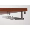 Káblová vanička pre montáž pod stôl InLine 131×590×74 mm sivý