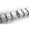 InLine 59996B flexibilný káblový kanál pre výškovo nastaviteľné stoly, 4 komory, 68x36 mm, 1,28 m, sivý
