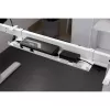 Káblový kanál/polica pre montáž pod stôl InLine 131×590×74 mm, biely