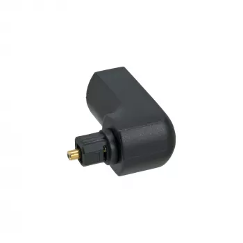 InLine optický audio káblový adaptér Toslink konektor samec / konektor samica 90° zahnutý