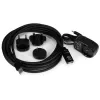 StarTech.com 5m USB 2.0 aktívny predlžovací kábel - M/F, 5 m, USB A, USB A, USB 2.0, konektor samec/konektor samica, čierny
