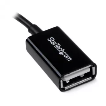 StarTech.com 5in Micro USB na USB OTG Host adaptér M/F, 0,127 m, Micro-USB B, USB A, USB 2.0, 0,48 Gbit/s, čierny