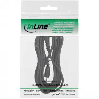 InLine audio kábel 2,5 mm stereo konektor samec/konektor samec, 2 m