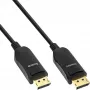 InLine DisplayPort 1.4 AOC kábel, 8K4K, čierny, 25 m