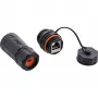 InLine spojka Cat.6A, vodotesná IP68, 2x RJ45 F/F, 1:1