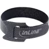 InLine suché zip pásky na káble 180x12 mm 10 ks čierna