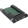 InLine adaptér pre disk 2,5 palca SATA na mSATA SSD 76620B čierny