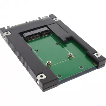 InLine adaptér pre disk 2,5 palca SATA na mSATA SSD 76620B čierny